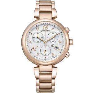 CITIZEN 星辰 XC Hebe田馥甄配戴款 台灣限定 情人節推薦 光動能計時女錶 FB1456-65B