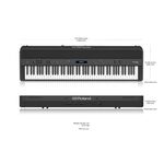 【到府安裝】Roland FP-90X 88鍵 旗艦便攜式 數位電鋼琴 黑/白色【敦煌樂器】, , large