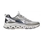 DIADORA迪亞多那 時尚休閒運動鞋 男運動鞋 男鞋 休閒鞋 寬楦 輕量 透氣 吸震 緩衝 足弓支撐 氣墊鞋墊 灰 黑, , large