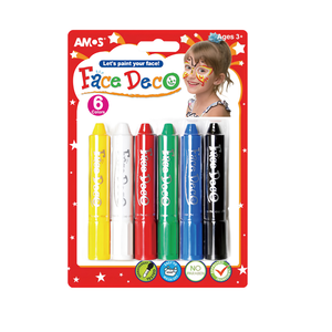 【韓國AMOS】6色人體彩繪筆 粉嫩色