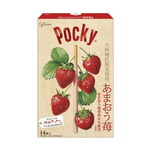 Pocky 甘王草莓可可風味餅乾棒 117.6g【Mia C'bon Only】