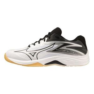 Mizuno Thunder Blade Z 男女 排球鞋 運動 訓練 止滑 膠底 緩震 白黑 [V1GA237051]