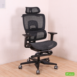 《DFhouse》達拉斯全網主管椅(腳凳), , large