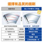 【風之刃】專用款14+28矽膠水刀雨刷-Toyota Corolla Altis 2019, , large