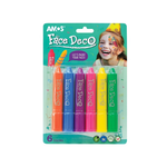 【韓國AMOS】6色人體彩繪筆 粉嫩色, , large