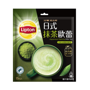立頓絕品醇日式抹茶歐蕾19g x15