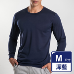 Drawstring Fleece Warm Jacket_Crew Neck_Men's_Gray, , large