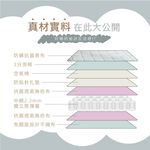 台灣製【藤原傢俬★捲包床】白色戀人捲包床-適中偏硬, , large