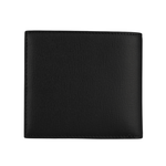 BALLY Mythos 紅白條紋再生牛皮對開8卡短夾/黑色, , large