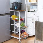 《C&B》廚房隙縫收納五層置物架推車電器架/台灣生產, , large