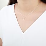 【Angel & Me】迷你 幾何 立體 四角錐 s925 純銀項鍊 生日 情人節 聖誕節 禮物, , large