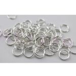 【寵愛生活本舖】8~15mm飾品掛圈 雙圈 雙層鐵圈 連接圈 鐵環, , large