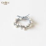 【Gulicc 】古莉可 髮圈 編織串珠手鍊兩用髮圈, , large