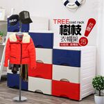 GS MALL 台灣製造 6枝樹枝造型衣帽架 172x30cm 掛衣架 衣帽架 衣帽 造型衣架 衣架 收納衣架 曬衣架, , large