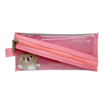 Eco-Friendly Transparent Pencil Case &ndash; Pink, , large