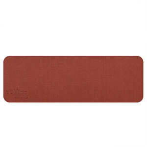 【Monster】 Soft Diatomaceous Earth Washbasin Absorbent Mat (24x8cm) – Brick Red