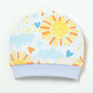純棉嬰兒帽(四季薄款)-顏色隨機出貨