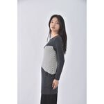 (S) hey girl韓牌條紋灰色長袖上衣二手衣, , large