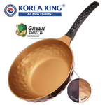 【Korea King】Diamond X Asian Wok 28cm (2 Pcs), , large