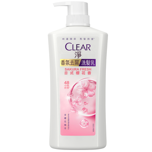 Clear淨香氛去屑洗髮乳-日式櫻花香750g