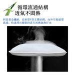 【日本旭川】AIRFit氧活力黃金比例隨身氧氣枕 4層可調高度透氣枕 3D立體 防螨抗菌枕 可水洗枕 枕頭, , large