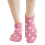 【D&G】圓點隱形襪<黑/灰>D263 女襪 襪子 短襪 踝襪, , large