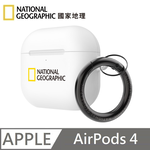 National Geographic Hard Case Earphone Case Earphone Case Suitable for AirPods 4 - White , , large