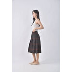 (M) 百褶灰色長裙二手衣, , large