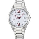 SEIKO 精工 LUKIA 動人時刻太陽能女錶-銀/33.9mm V147-0CL0S(SUT387J1), , large