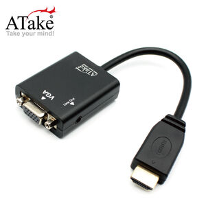 VGA to HDMI Adapter Cable