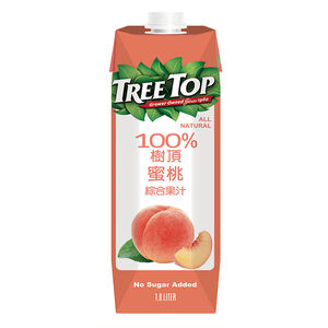 樹頂100蜜桃綜合果汁 1L