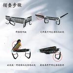 金德恩 GS MALL 台灣製造 躺椅萬年床 躺椅床 涼椅床 折疊床 簡易床 透氣床 藤椅 藤椅床 透氣椅 萬年床 躺床, , large