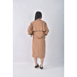 (XL) 【作珩私服】colorway質感素面杏色外套二手衣, , large