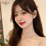 【Gulicc 】古莉可 耳環 簡約愛心珍珠耳飾, , large