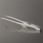 Made in Japan EBM Stand-Up BBQ Tongs 18-0 Stainless Steel Silver Non-Slip Grill Tongs BBQ Food Tongs Kitchen Cooking Tongs, , large