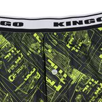 KINGO-大尺碼-男 排汗 平口彈性內褲-黃-443905, , large