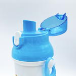 【百科良品】日本製 哆啦A夢 夢幻道具大集合 彈蓋直飲水壺 隨身瓶 抗菌加工 480ML(附背帶)-白, , large