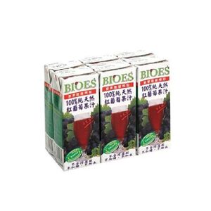 BIOES 100 Grape Juice 200ml