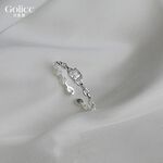 【Gulicc 】古莉可 戒指 韓版微鑲鍊條食指戒, , large