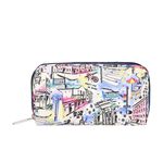 |快速出貨|Lesportsac Rectangular Cosmetic 立體長形收納化妝包/ 冬日紐約街景, , large