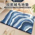 【Hampton 漢汀堡】加密絨毛地墊-流沙藍, , large