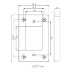 昌運監視器 PONGEE Pegasus R-21-310-3 壓克力墊高座 適用於PUA-310系列, , large