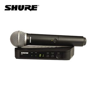 Shure BLX24/PG58 無線麥克風組 系統搭配 PG58 麥克風【敦煌樂器】