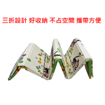 【PMU必美優】新型3折卡通摺疊休閒墊大尺寸-1入, , large