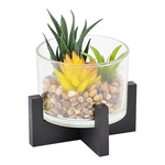 ARTIFICIAL FLOWER IN GLASS , , large