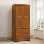 【唯熙傢俱】錢錢樟木色3x6尺衣櫃, , large