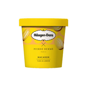 HaagenDazs哈根達斯 柚香檸檬馬卡龍品脫杯420ml毫升 x 1Bucket桶