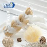 【搖滾雞】RT-B9202 沐浴用品組(沐浴巾+沐浴球) **顏色隨機出貨**, , large