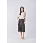 (M) 百褶灰色長裙二手衣, , large