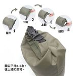 多功能防水袋 10L-黑色 漂浮背包 防水 朔溪 潛水 浮潛 衝浪 獨木舟, , large